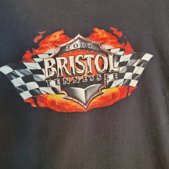 Vintage Bristol Motor Speedway T-shirt - Picture 2 of 5